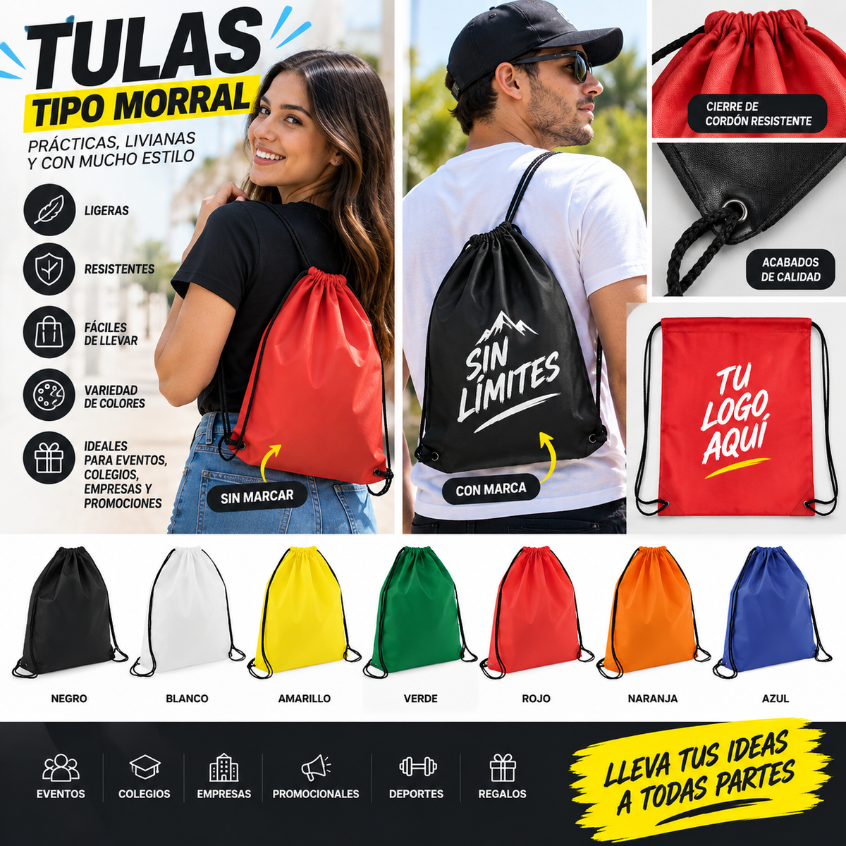 tulas colores