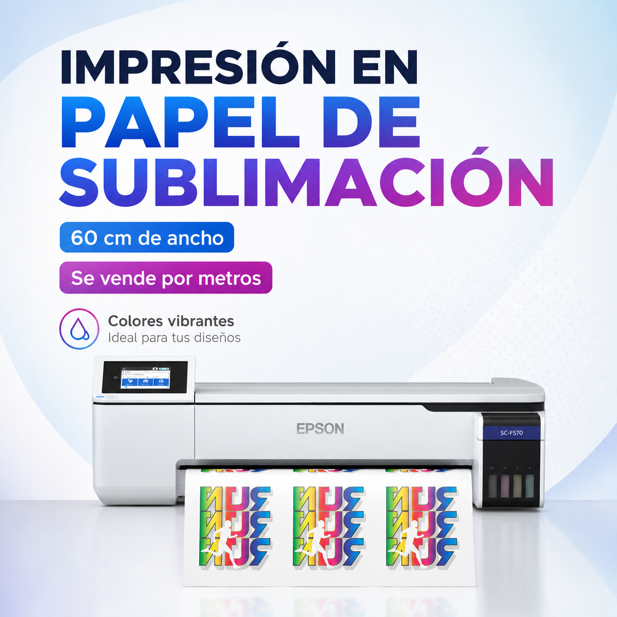 IMPRESION PAPEL SUBLIMACION