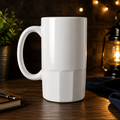mug cervecero blanco ceramica sublimacion