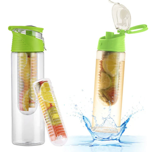 Botella Deportiva Con Infusor De Frutas - 800ml