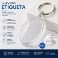 llavero etiqueta