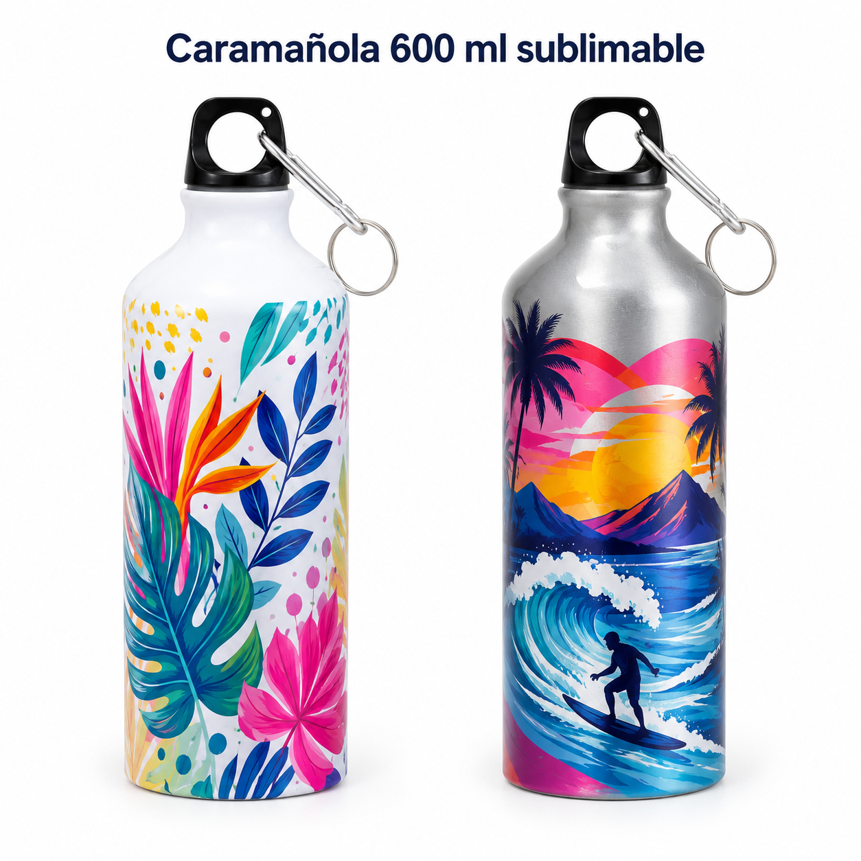 caramañola 600 ml sublimable