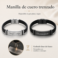 pulsera cuero para grabar en laser
