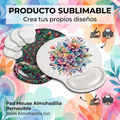 Pad mouse sublimable con gel para pegar