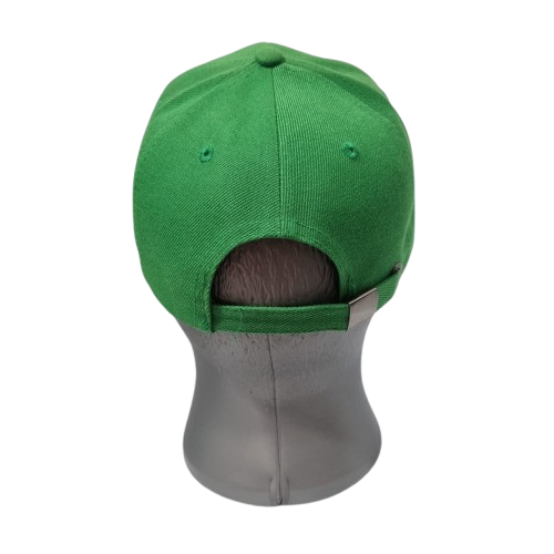 gorra acrilico con ebilla 1033 franja blanca / bicolor 1044