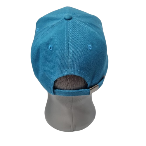 gorra acrilico con ebilla 1033 franja blanca / bicolor 1044