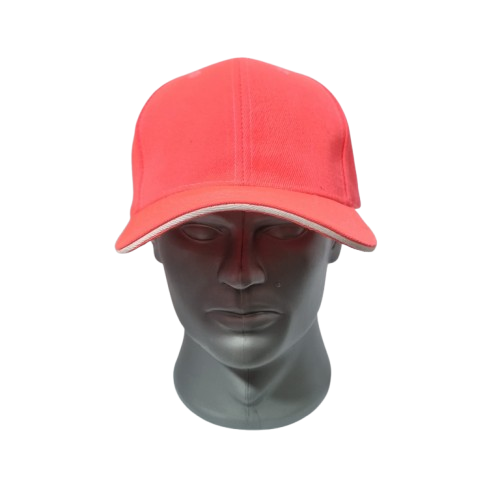 gorra acrilico con ebilla 1033 franja blanca / bicolor 1044