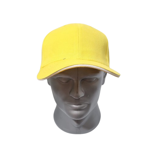 gorra acrilico con ebilla 1033 franja blanca / bicolor 1044