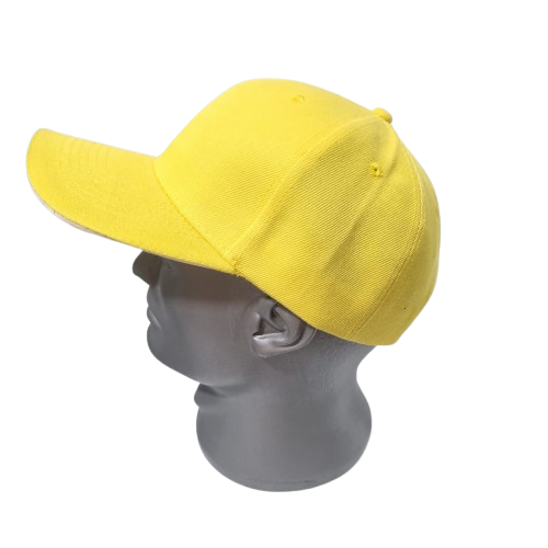 gorra acrilico con ebilla 1033 franja blanca / bicolor 1044