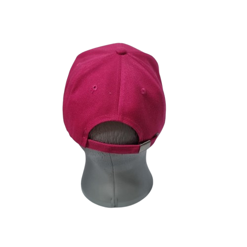 gorra acrilico con ebilla 1033 franja blanca / bicolor 1044