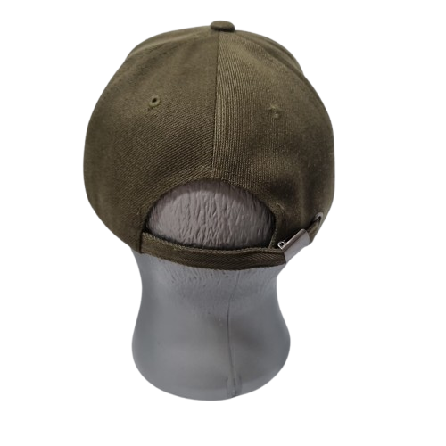 gorra acrilico con ebilla 1033 franja blanca / bicolor 1044