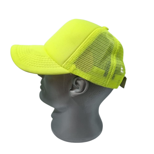 gorra unicolor espuma malla