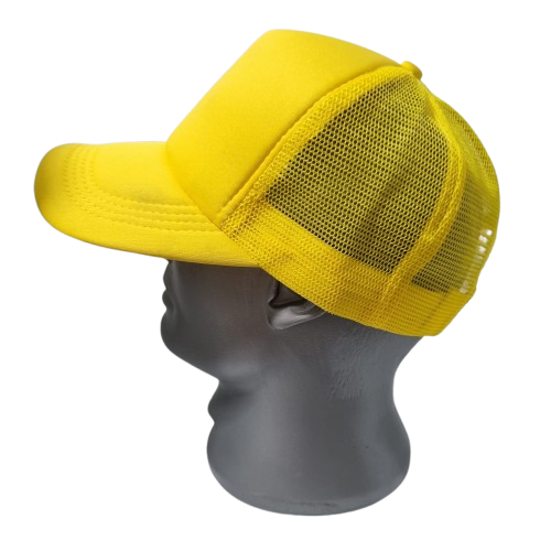 gorra unicolor espuma malla