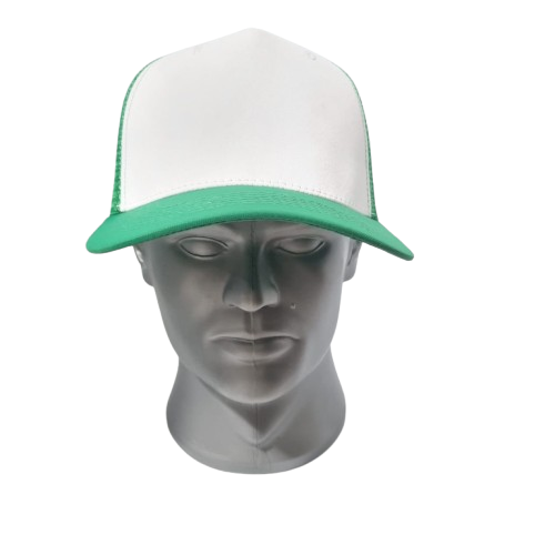 gorra eco malla frente blanco 1125