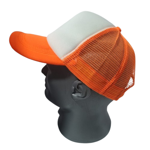 gorra malla espuma frente blanco 1125