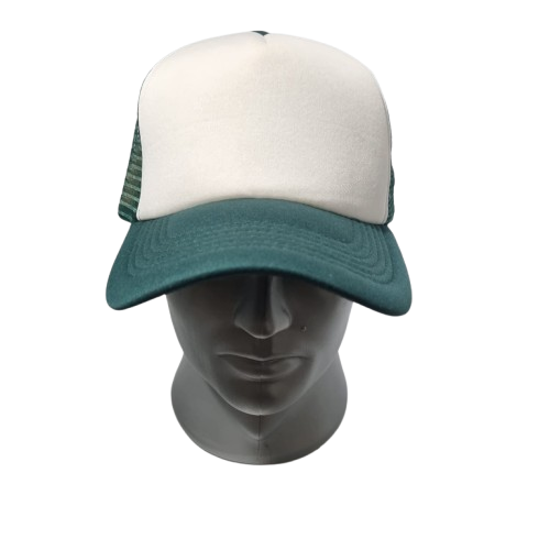 gorra malla espuma frente blanco 1125