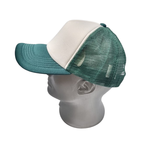 gorra malla espuma frente blanco 1125