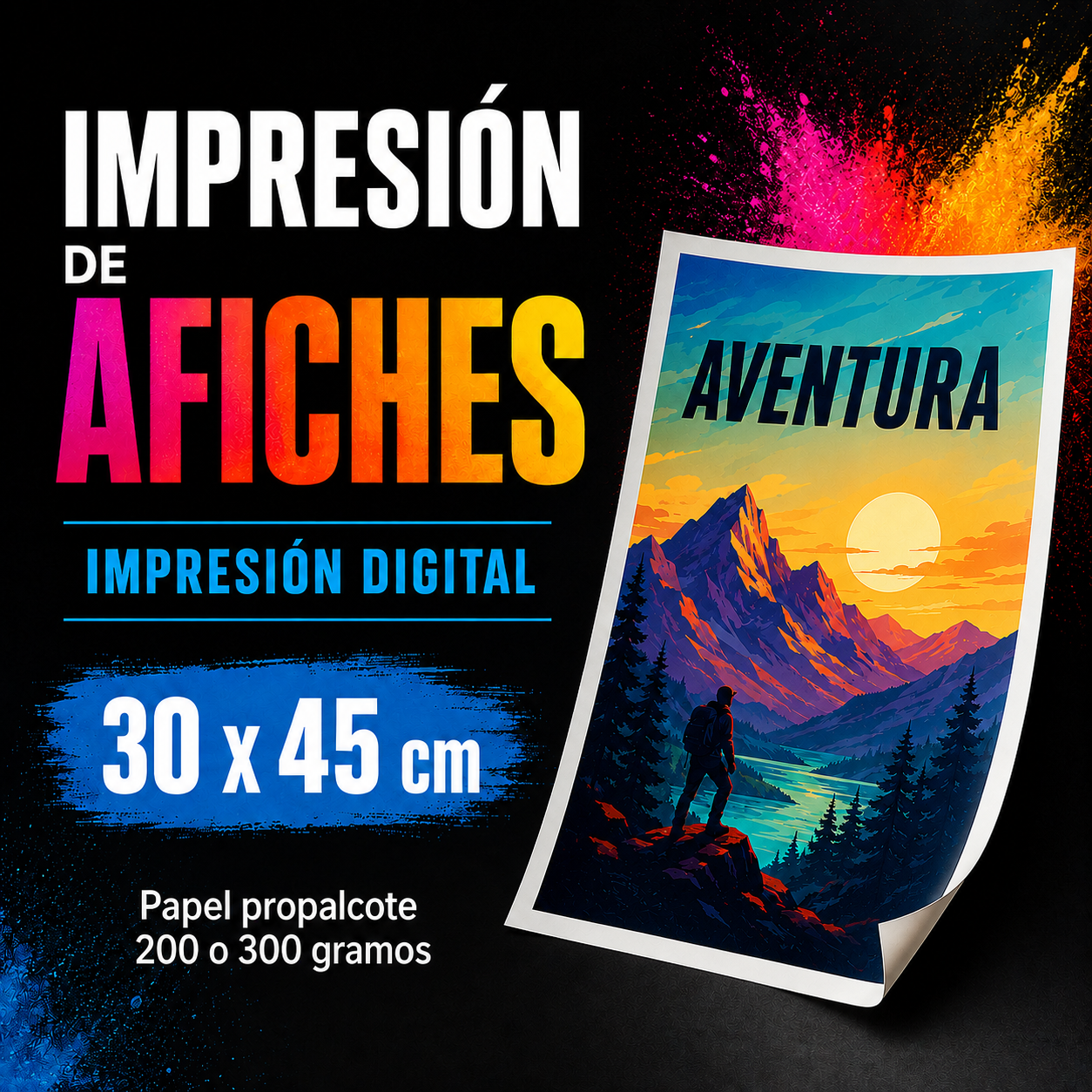 Afiche impresion