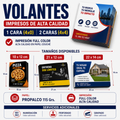 Volantes impresión litografica CMYK